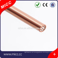 Acessório de thermocouple MICC 6 núcleos Cu Sheath MI cabo para uso industrial